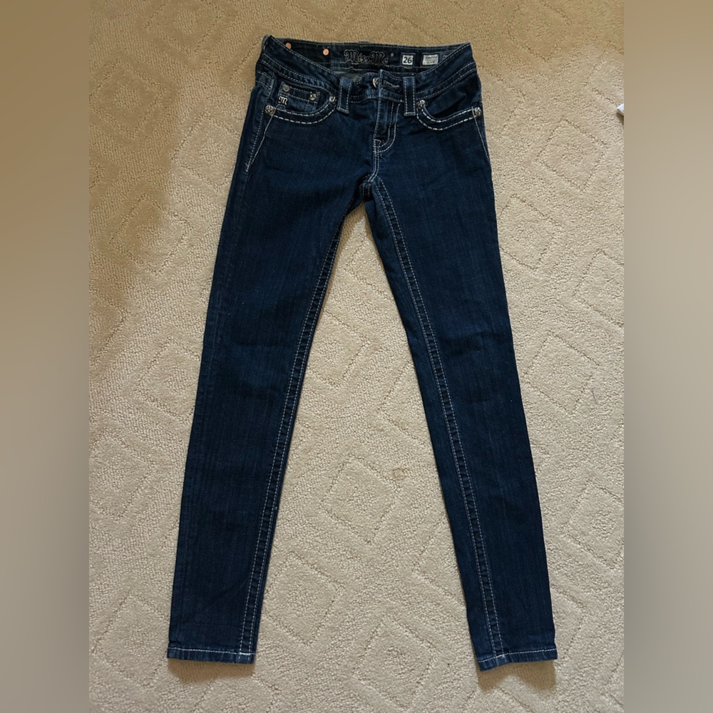 Miss Me Indigo Skinny Jeans